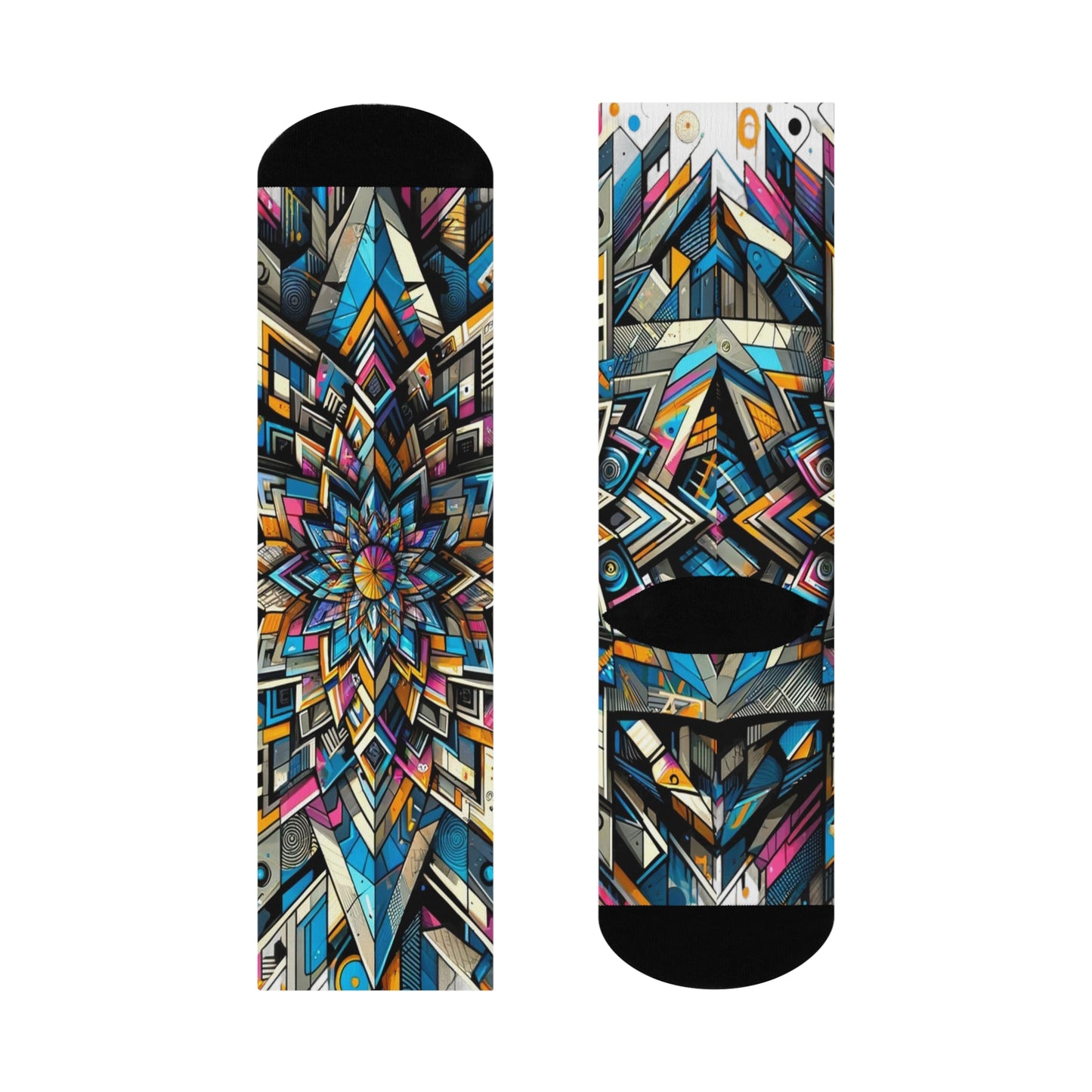 Step In Style-Geometric Wonder Socks