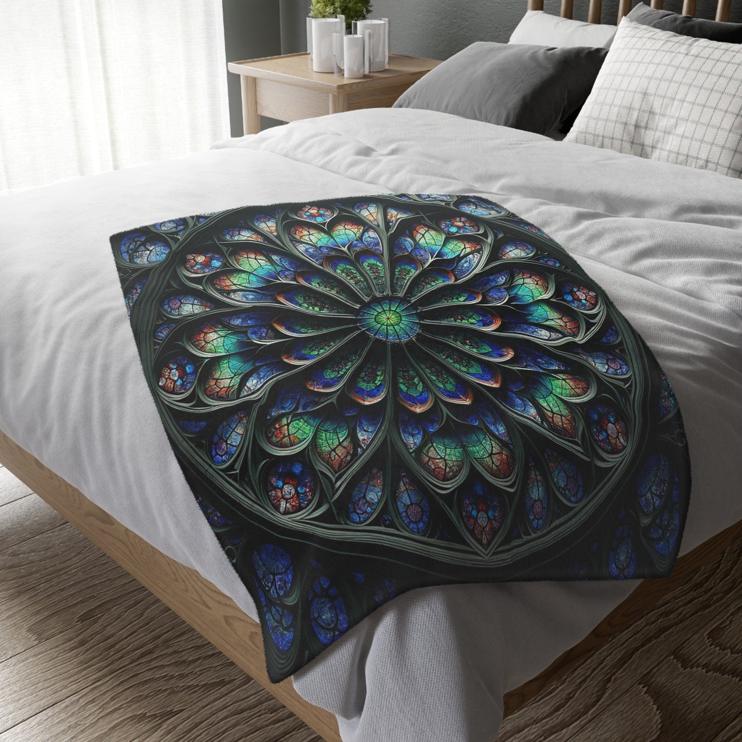 Gothic Grandeur Woven Throw-Double Sided Print