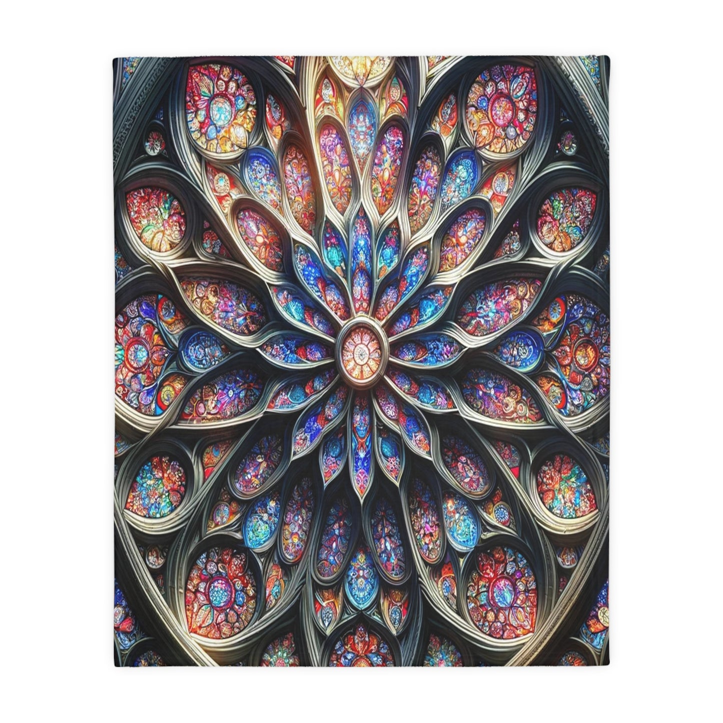 Kaleidoscope of Colors Double Sided Blanket