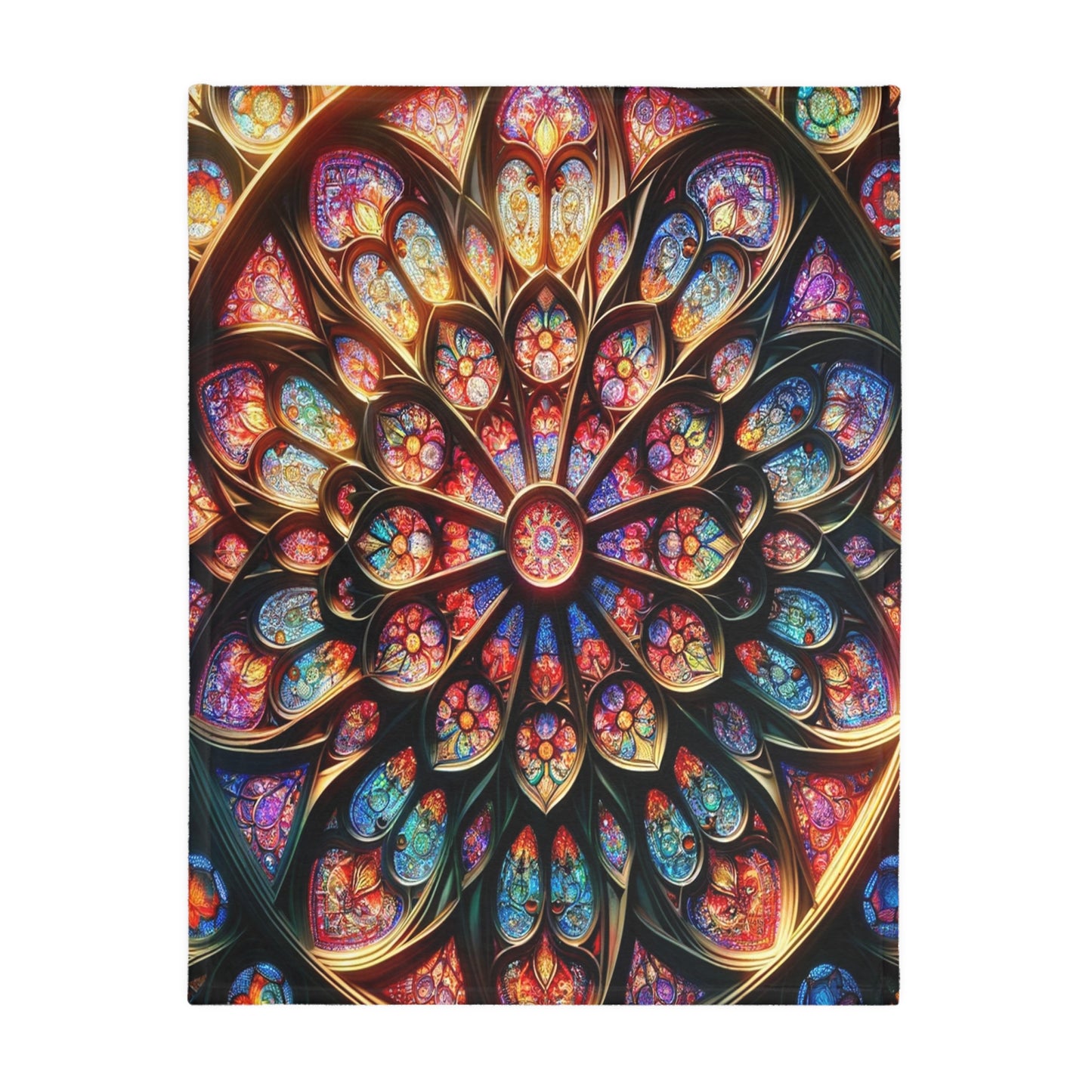 Kaleidoscope of Colors Double Sided Blanket