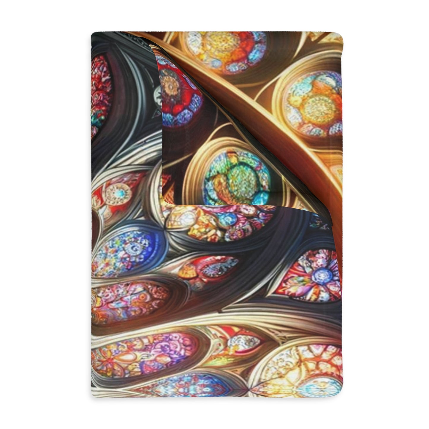 Kaleidoscope of Colors Double Sided Blanket