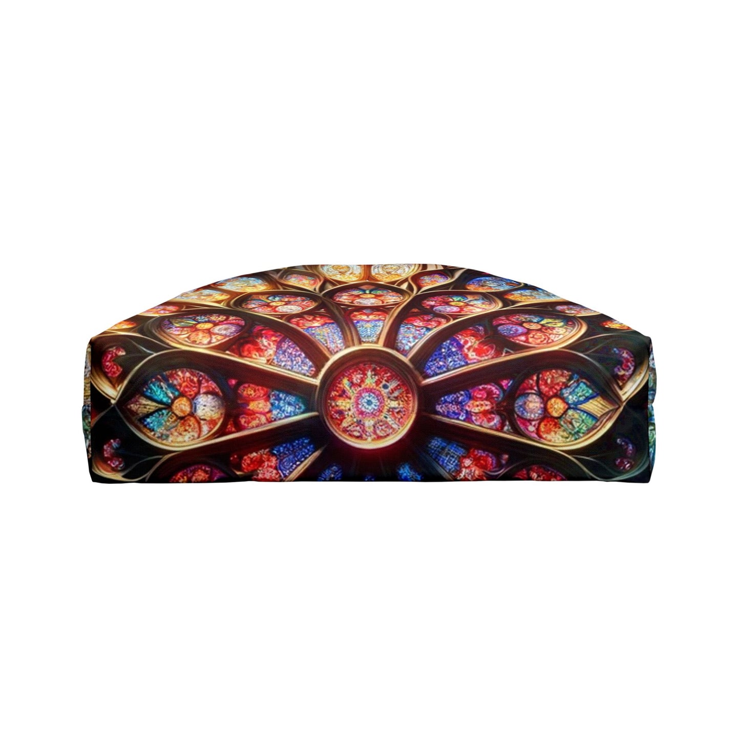 Boho Chic Stained Glass-Inspired Tote Bag – Vibrant and Versatile