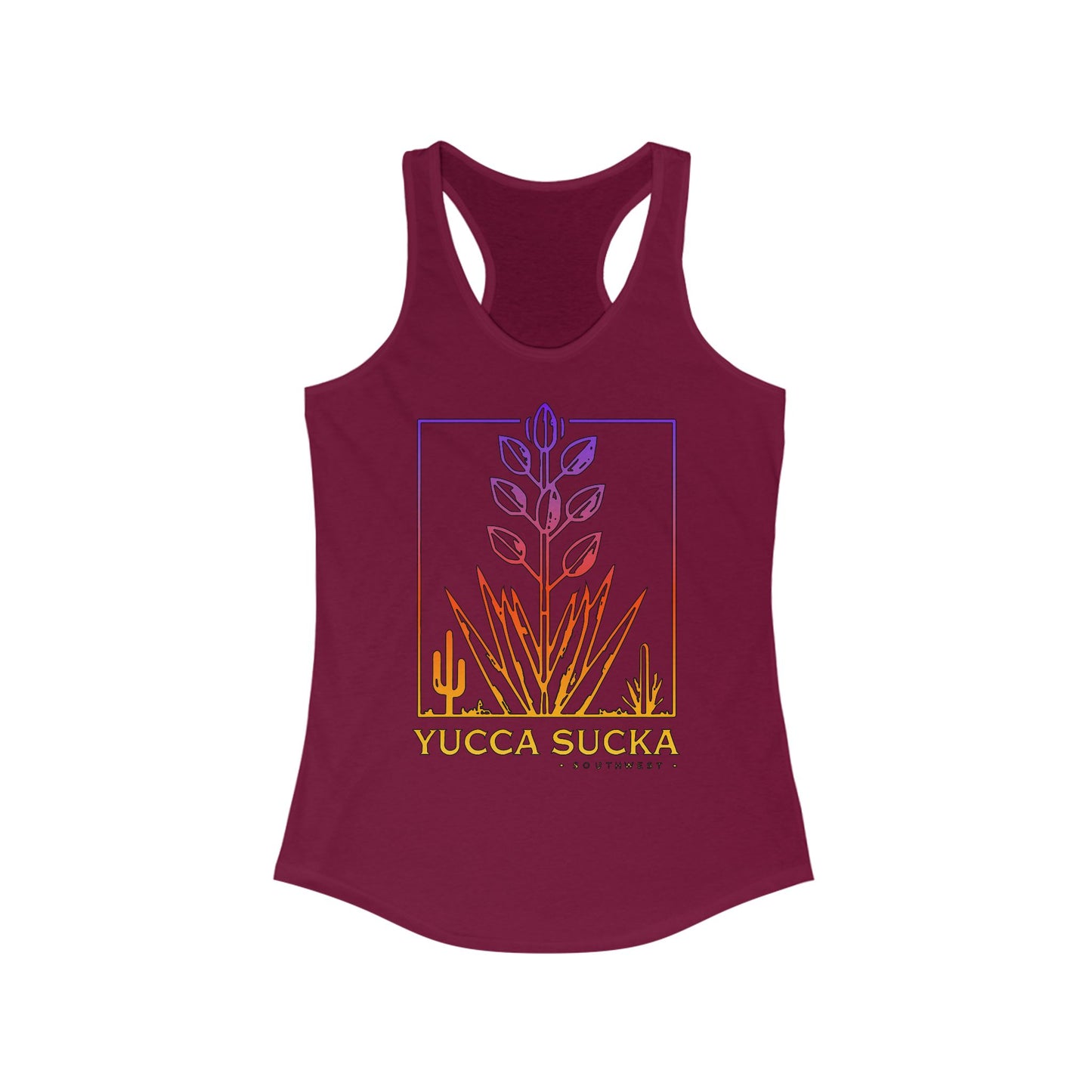 "Yucca Sucka" Womens Tank Top – Versatile Summer Vibes