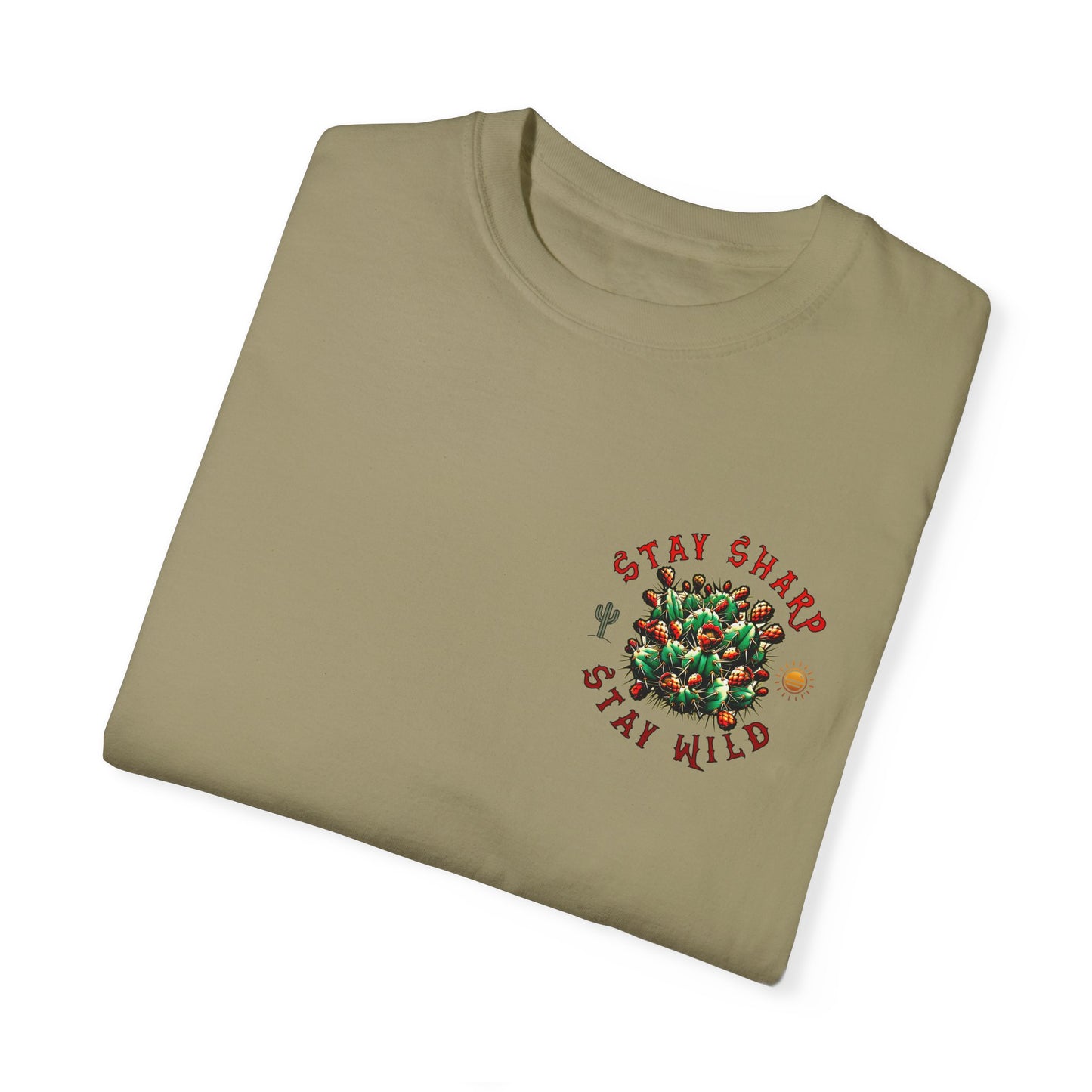 Bold Southwestern Cactus T-Shirt – "Prick Around and Find Out"