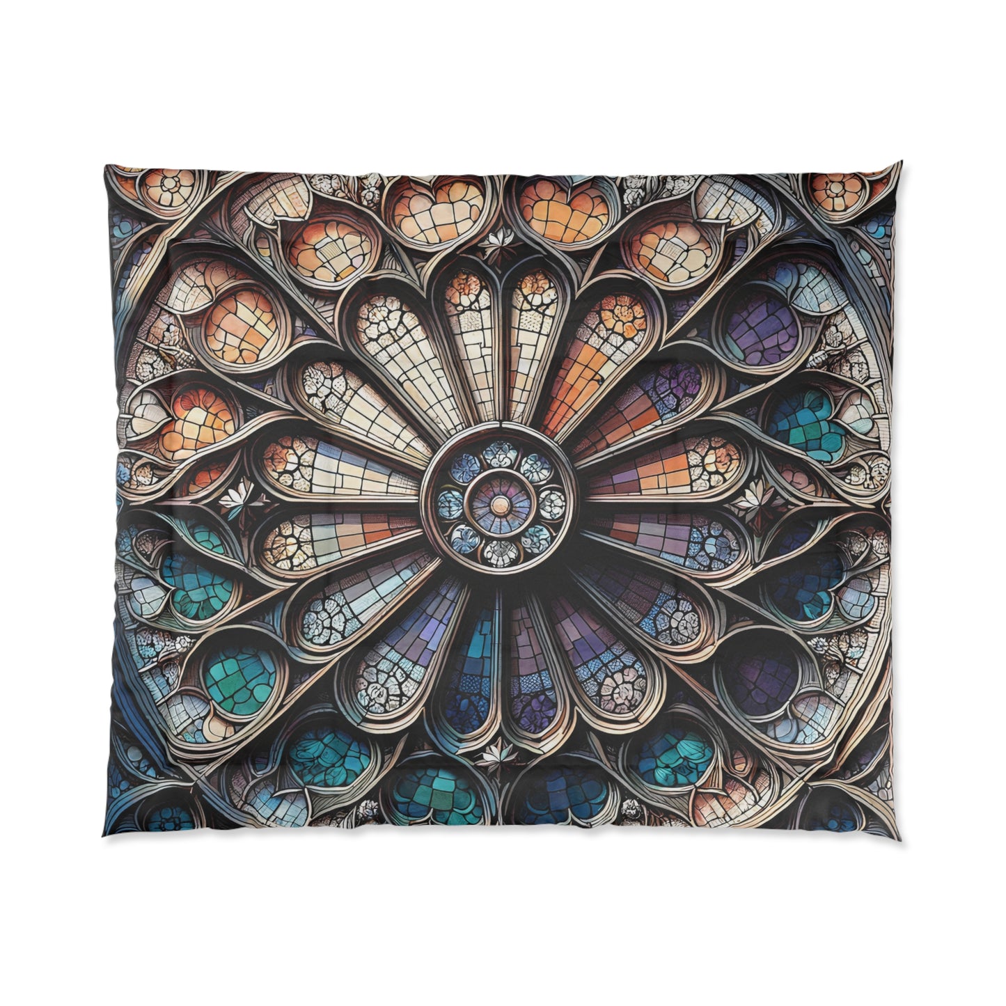 Radiant Rose Window Comforter