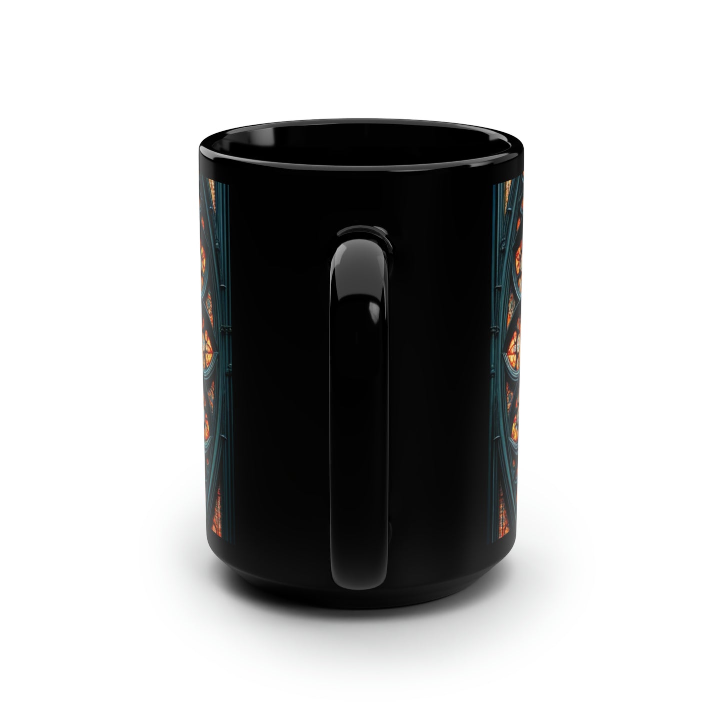 Fire Mandala  Mug, 15oz