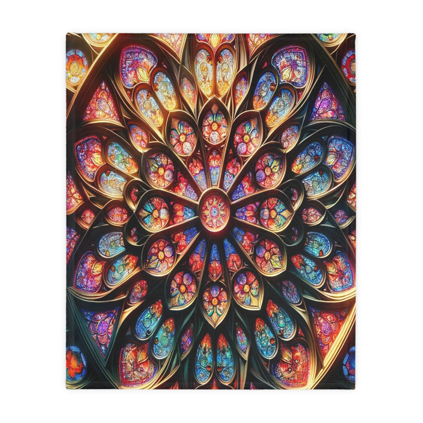 Kaleidoscope of Colors Double Sided Blanket