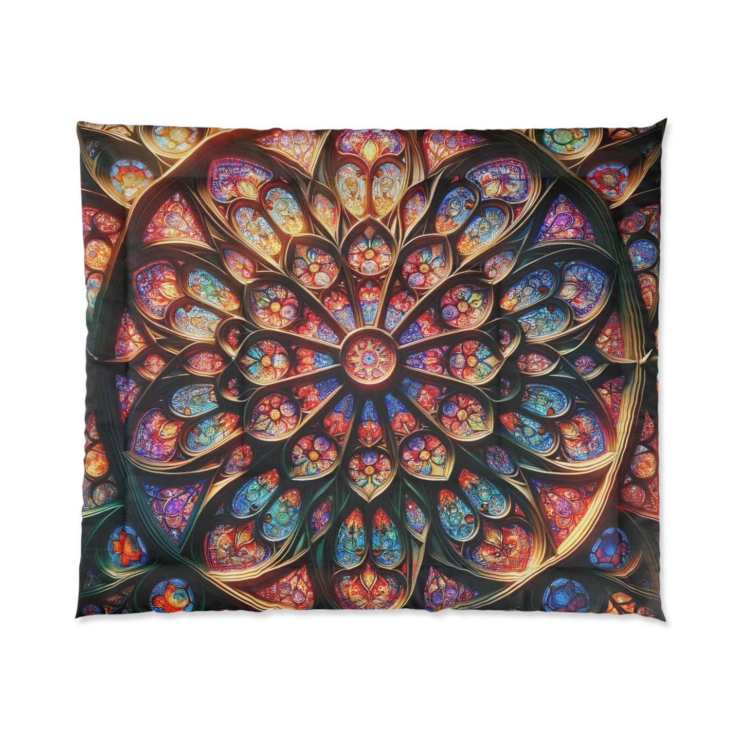 Radiant Rosette Comforter