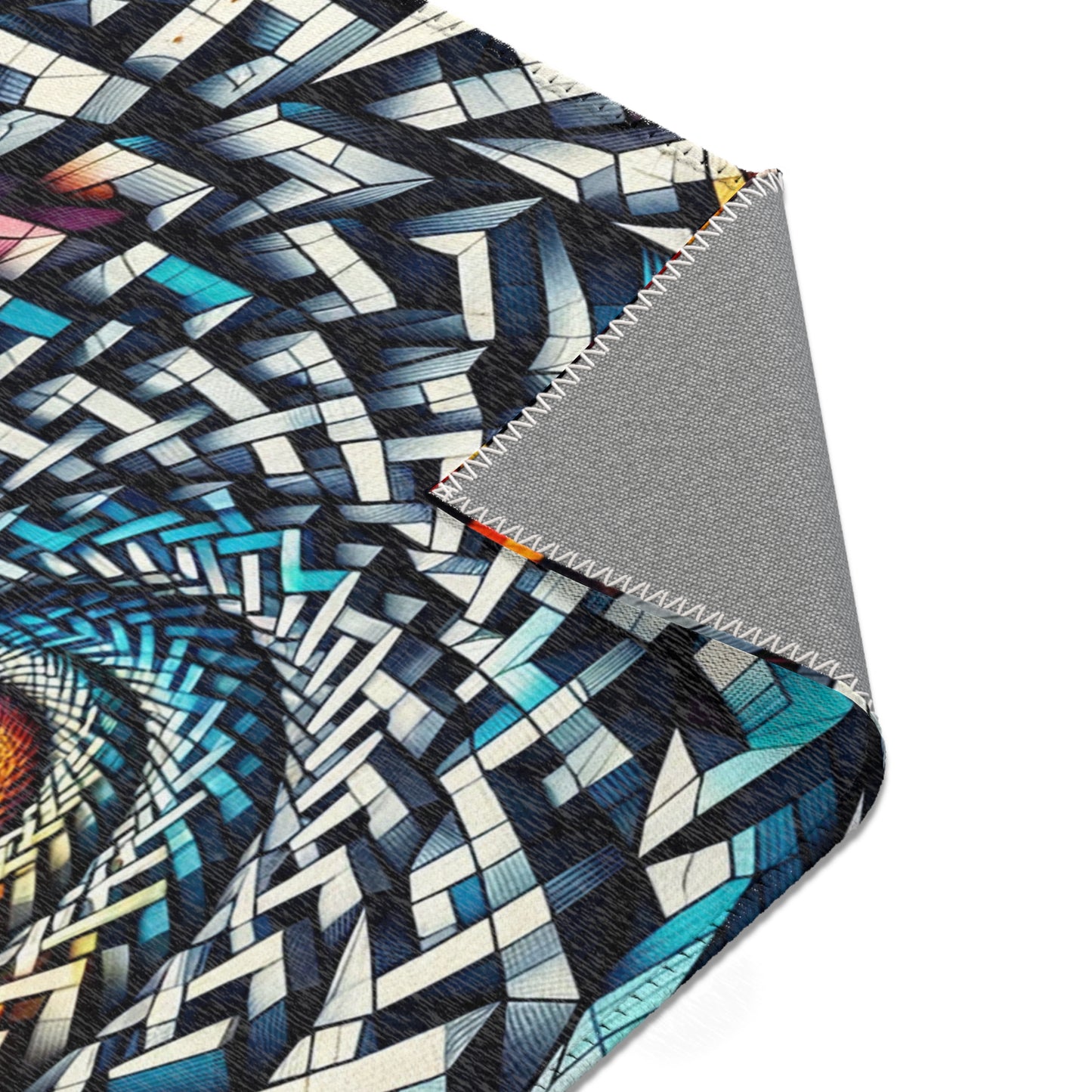 Geometric Vortex: A Twist on Home Decor