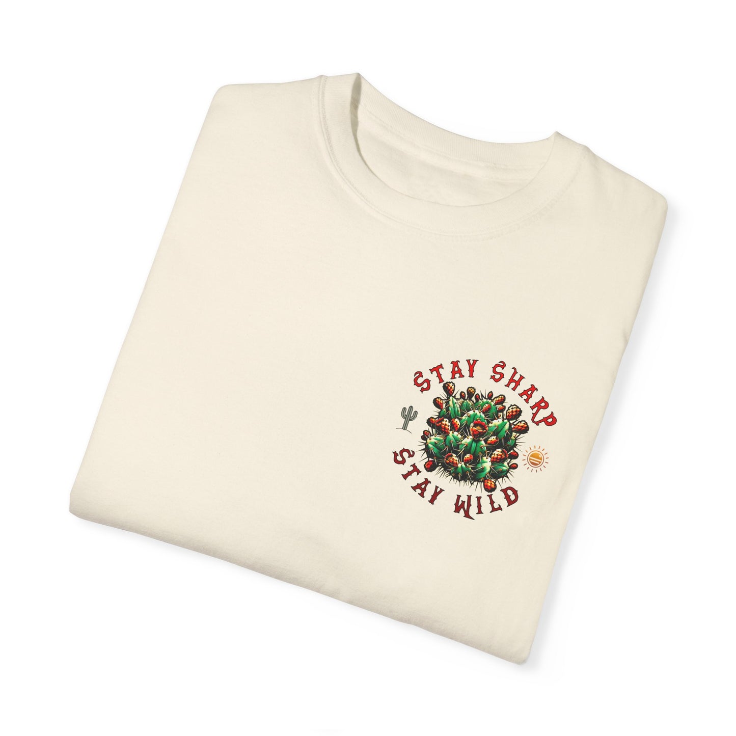 Bold Southwestern Cactus T-Shirt – "Prick Around and Find Out"