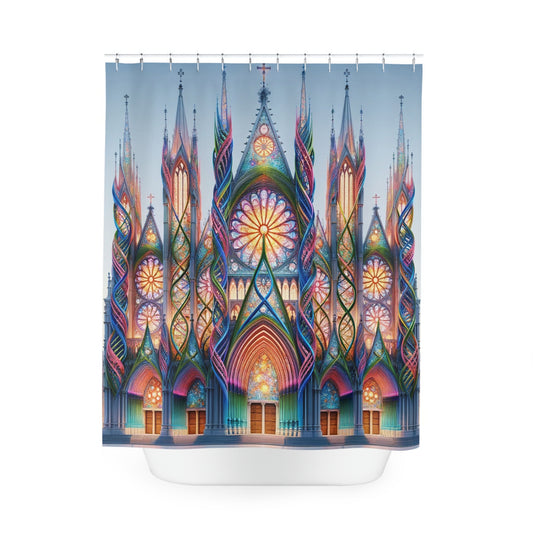 Majestic Cathedral Shower Curtain