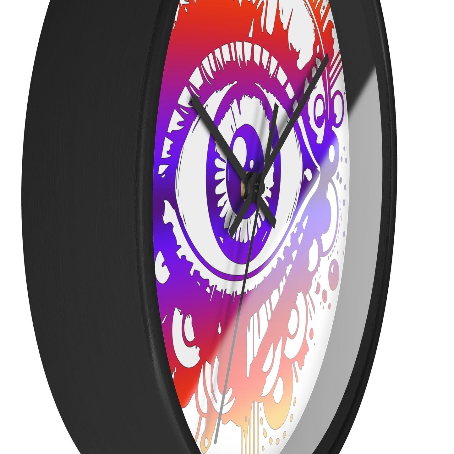 Time to Look Within- Eye Heart Wall Clock