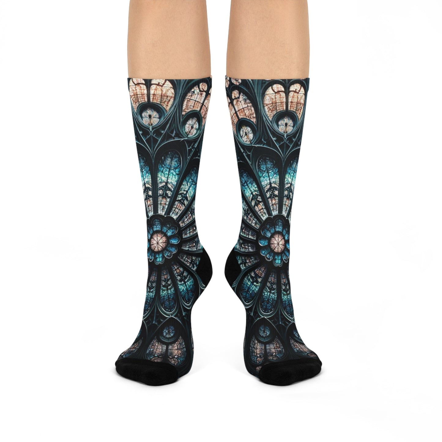 Illuminated Cathedral Socks