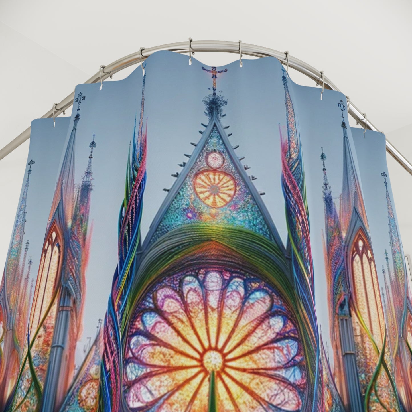 Majestic Cathedral Shower Curtain