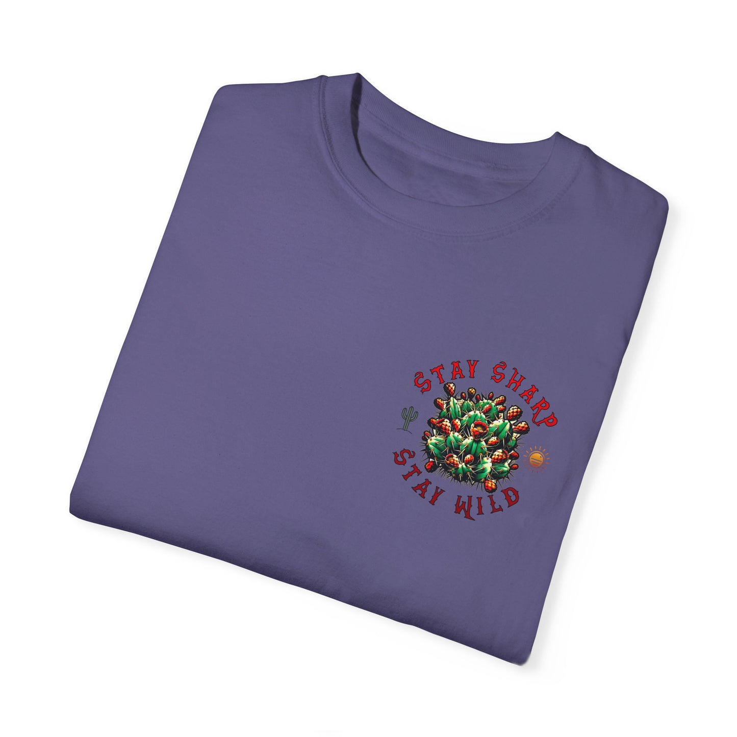 Bold Southwestern Cactus T-Shirt – "Prick Around and Find Out"