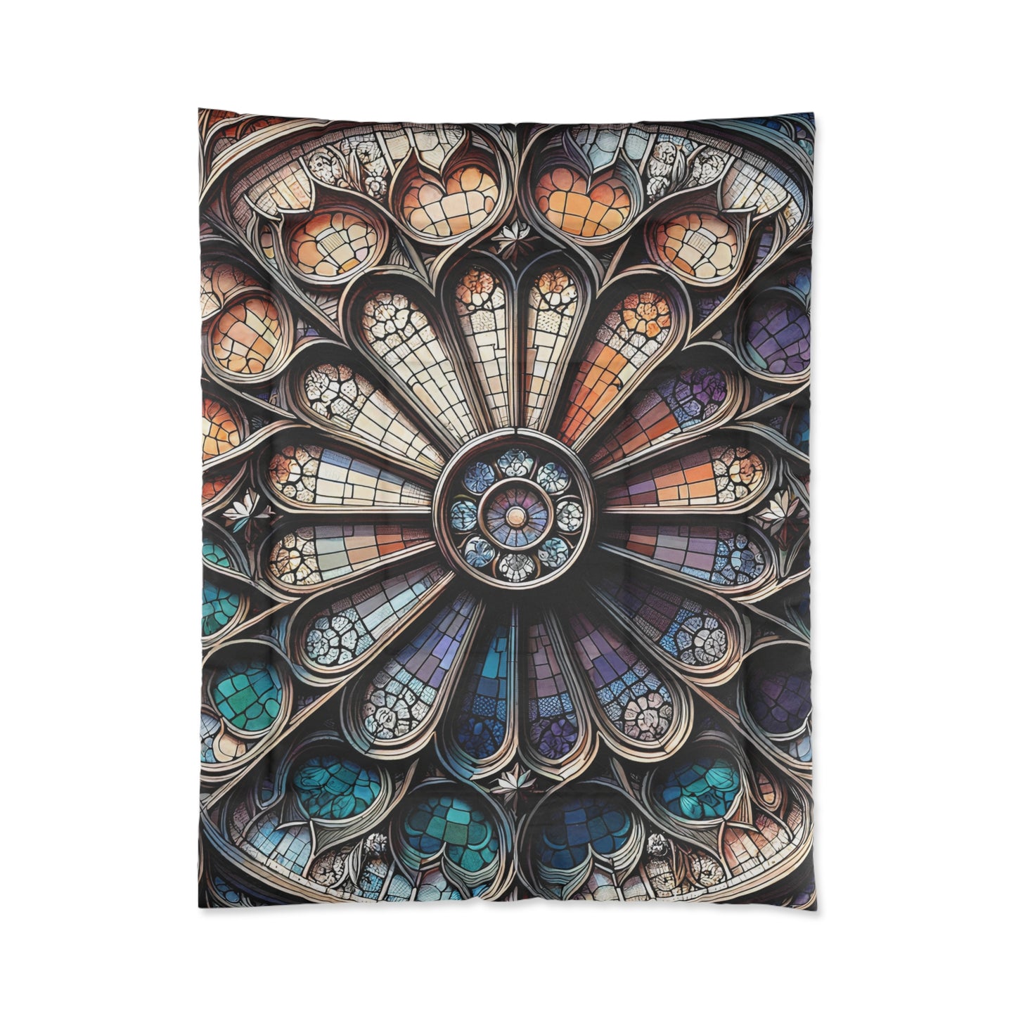 Radiant Rose Window Comforter