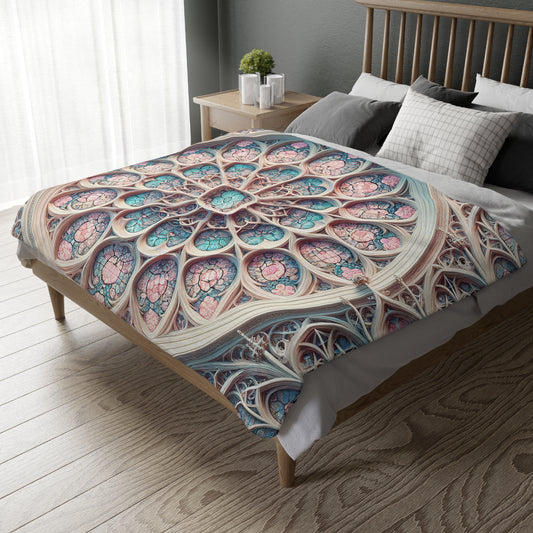 Embrace Cozy Elegance: Artistic Double-Sided Blanket