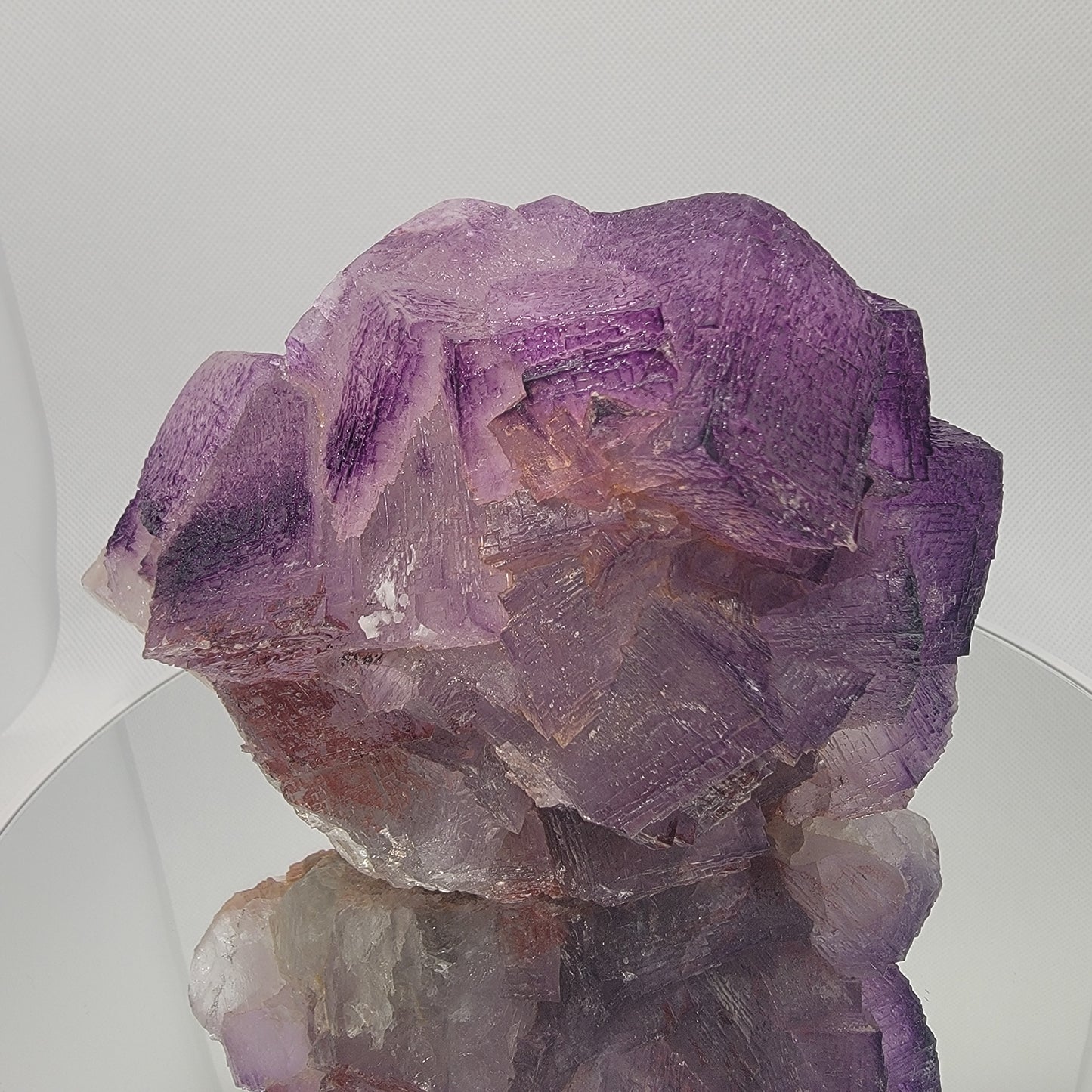 Purple Cubed Flourite from Mexico