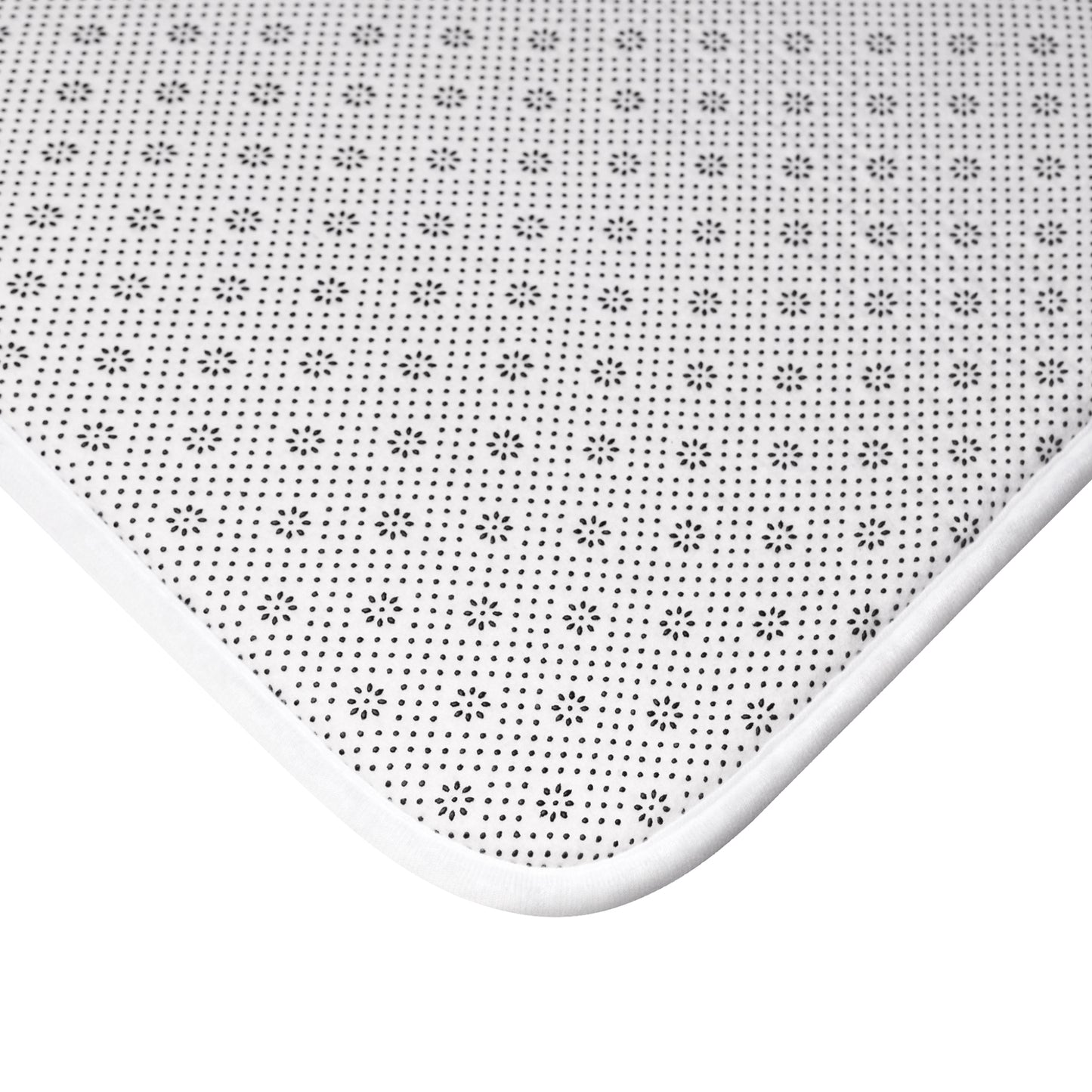 Rose Window Bathroom Floor Mat – Elegance Meets Functionality