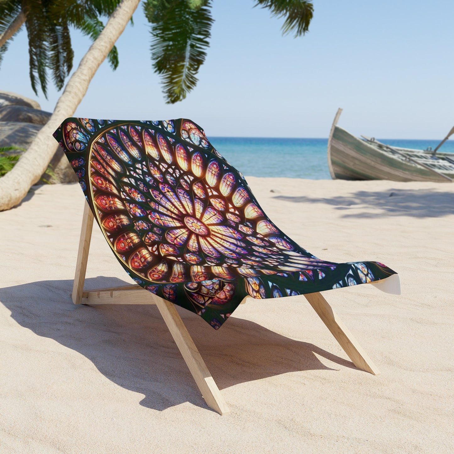 Kaleidoscope Beach Towel