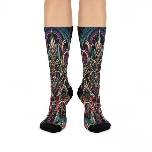 Gothic Grace: Cathedral-Inspired Socks