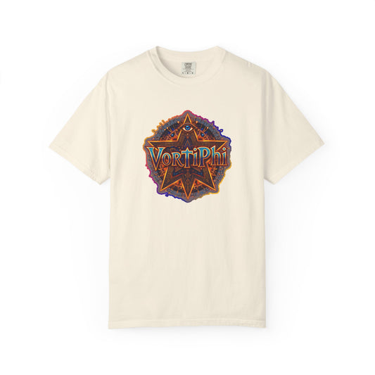VortiPhi Sacred Geometry T-Shirt – Golden Ratio Psychedelic Tee for Awakening Souls