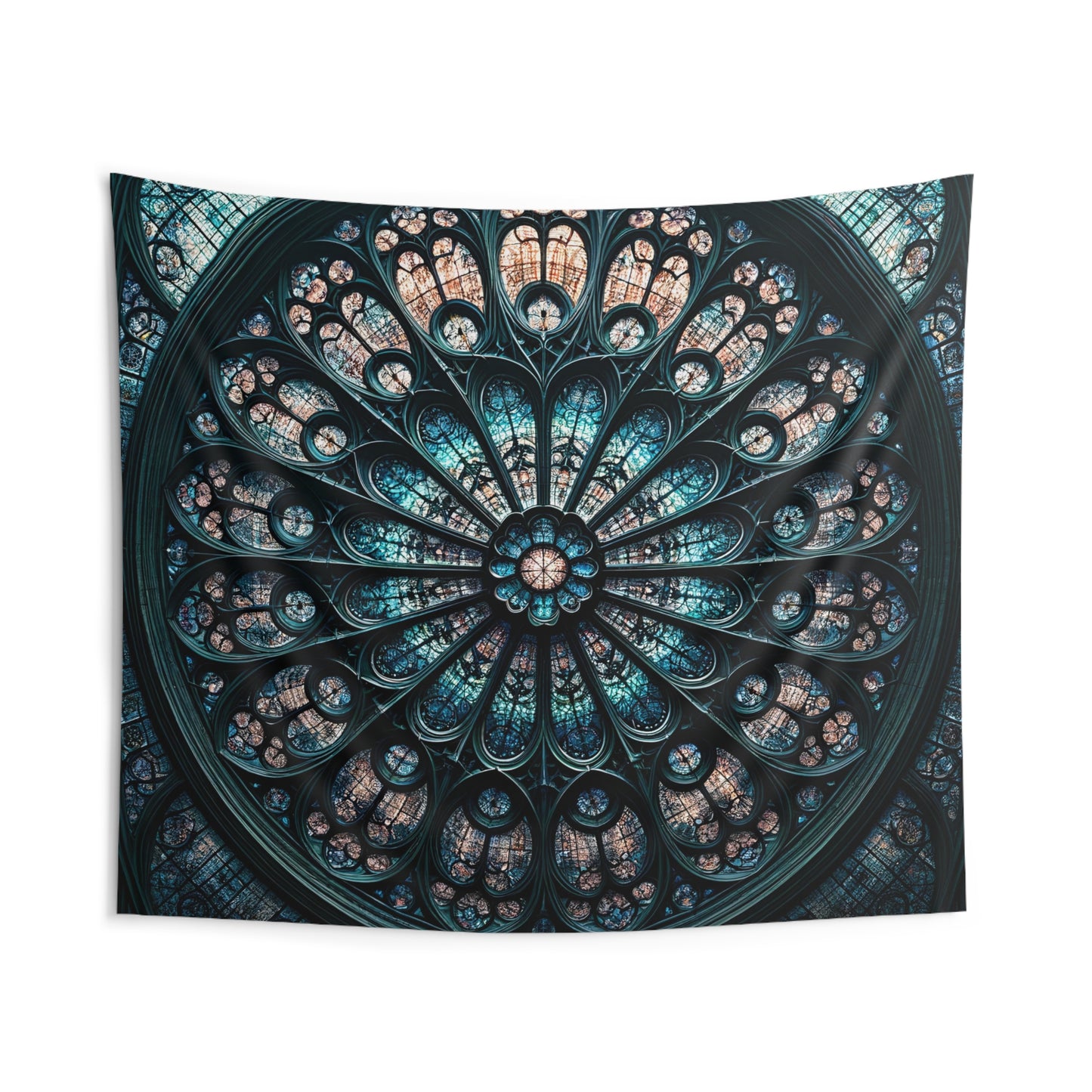 Gothic Rose Window Tapestry