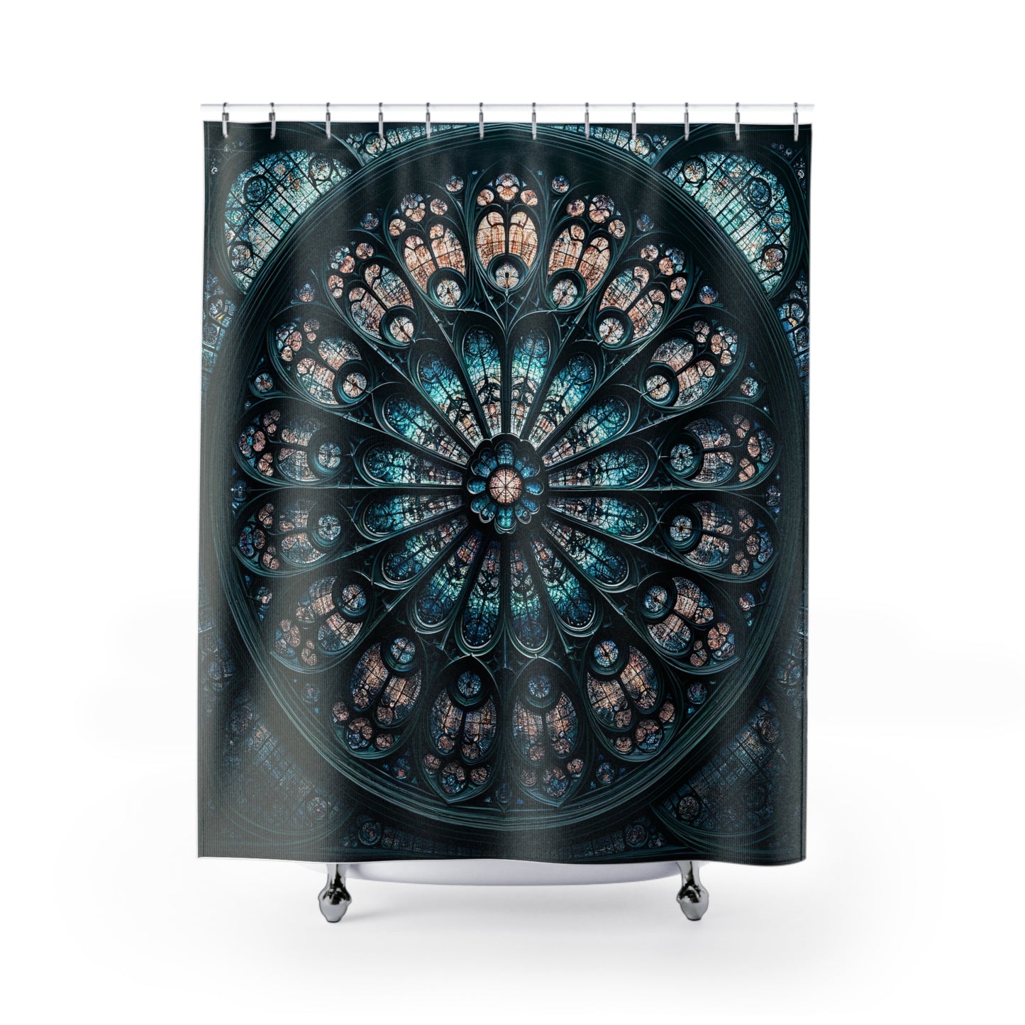 Cathedral Mandala- Shower Curtain