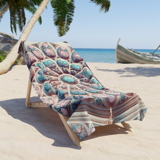 Serenity by the Sea: The Artisanal Beach Towel