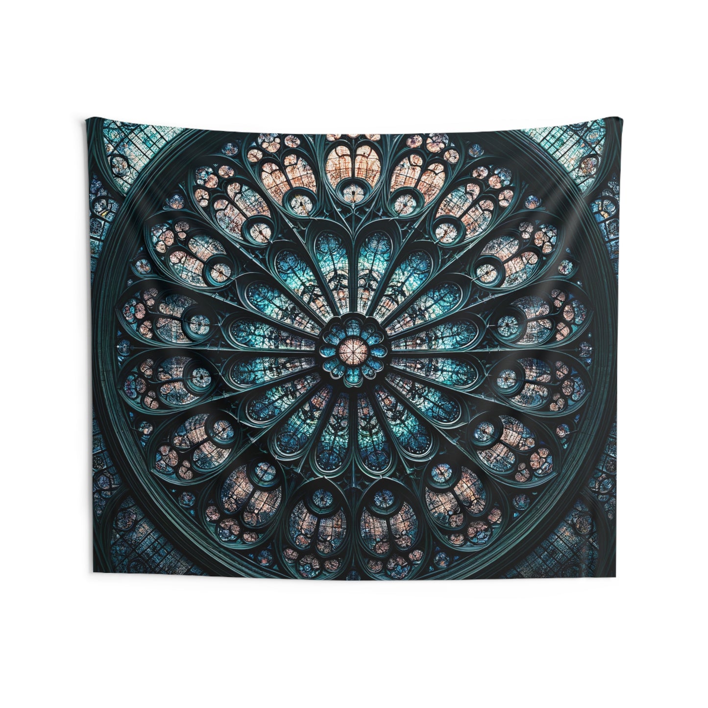 Gothic Rose Window Tapestry