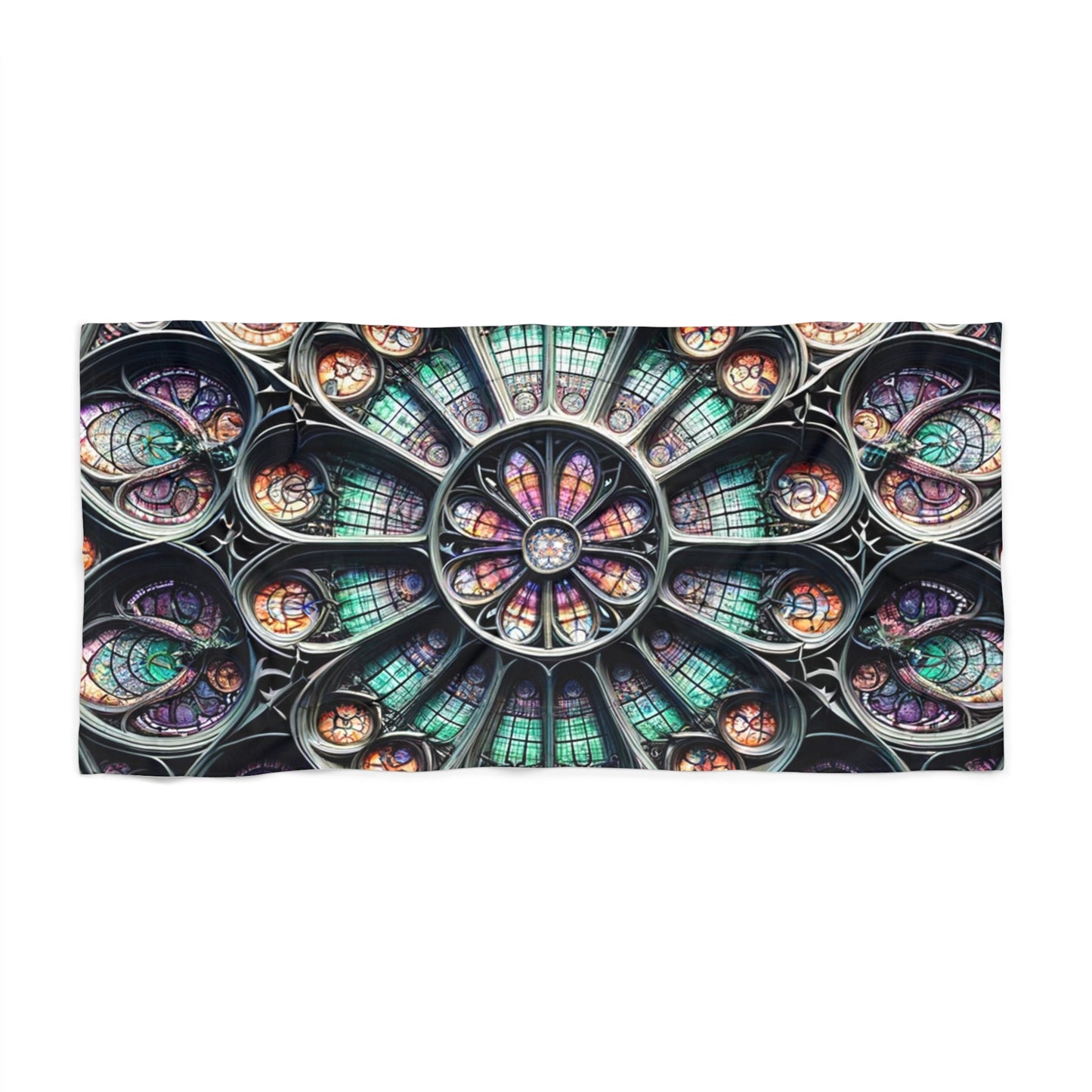 Cathedral Stained Glass Towel