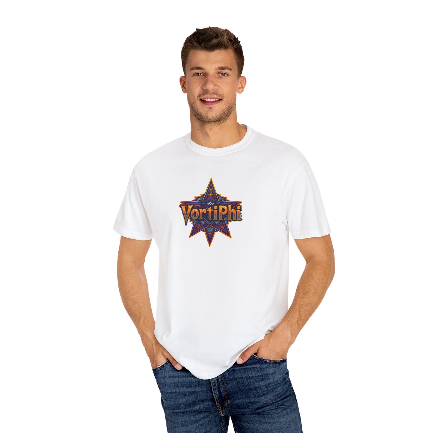 VortiPhi Star T-Shirt – Sacred Geometry Visionary Art Tee